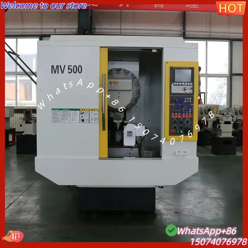 2026 Small drilling and tapping center MV500 numerical control drilling and milling machine drilling and tapping machine cnc