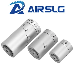 AFR Brand Pneumatic Rotating Conector 360° MQR2 4 8 12 16-M5 High Speed Multi-turn Slip Ring Universal Swivel Rotatory Fitting
