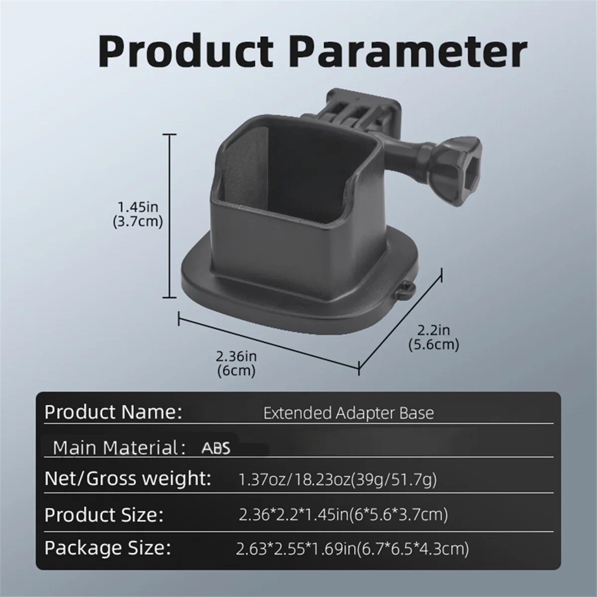 

ABDX-Camera Adapter Mount for DJI Osmo Pocket 3,Neck Holder Adjustable Chest Mount Strap Backpack Clip,Style