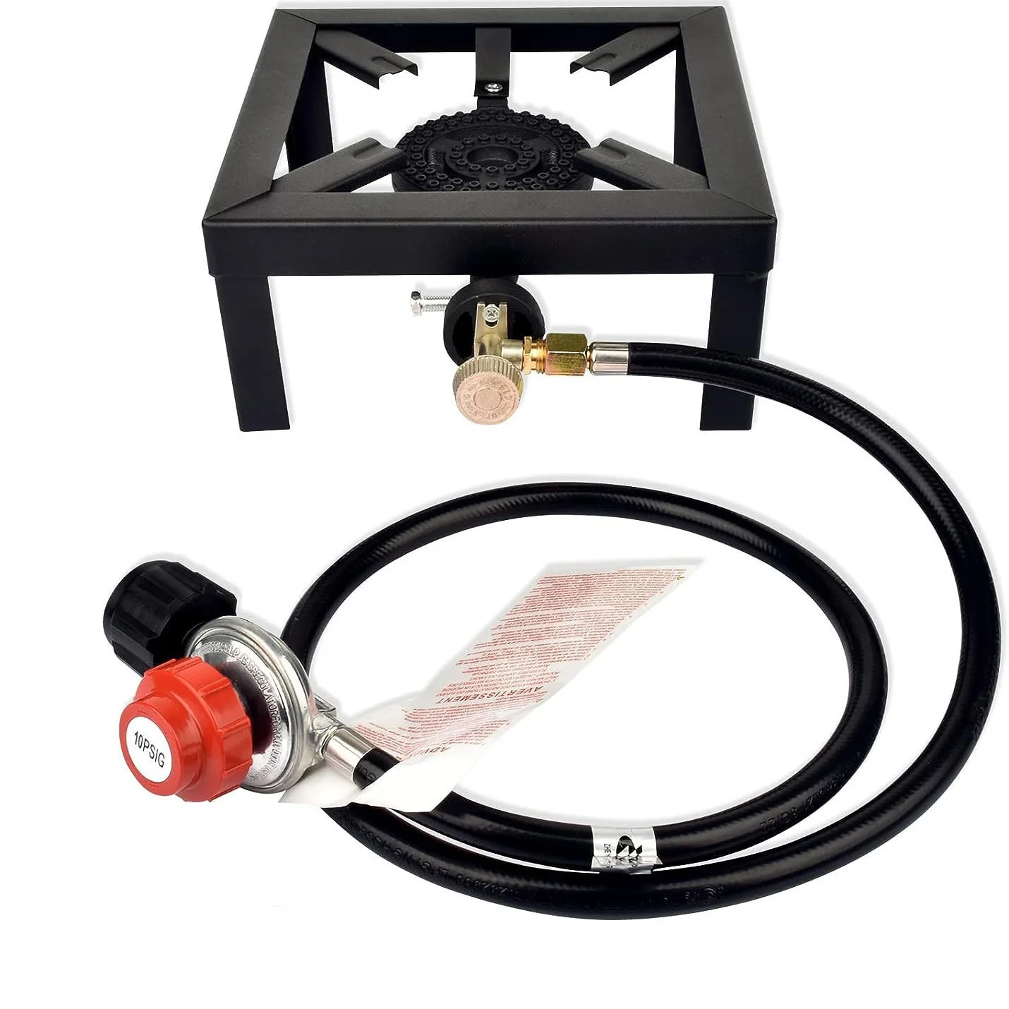 

Мощная газовая плита на пропане с подставкой, чугунный уличный гриль для патио для использования на заднем дворе