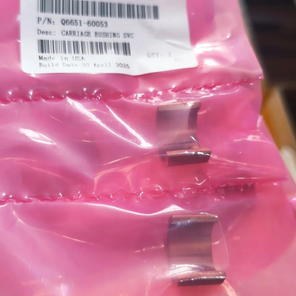 

1 комплект втулок каретки Q6651-60053 Q6651-60337 для HP DesignJet Z6100 Z6200 Z6600 Z6800 T7100 T7200 L25500 L26500 Z4000 D5800