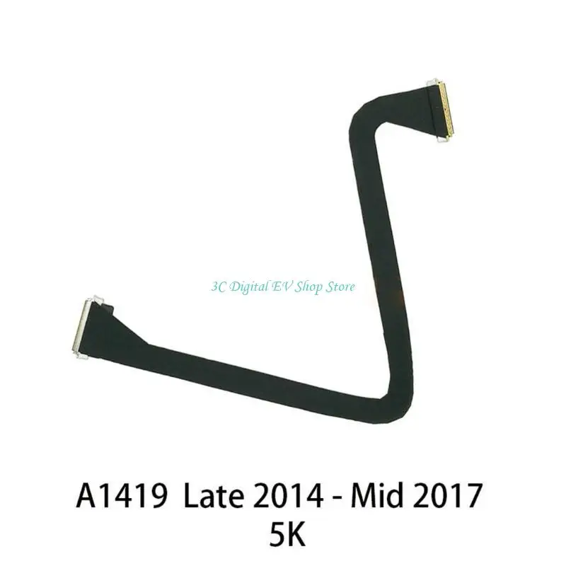 

E74D Replacement LCD LVDS Dispaly Screen Cable Video Cable Compatible for iMac 27in A1419 Late 2014 to 2017
