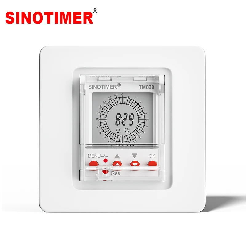 Grande Display LCD 7 giorni programmabile 24 ore Timer analogico uscita di tensione 85-265V contatto bagnato interruttore orario staccabile 10A/30A