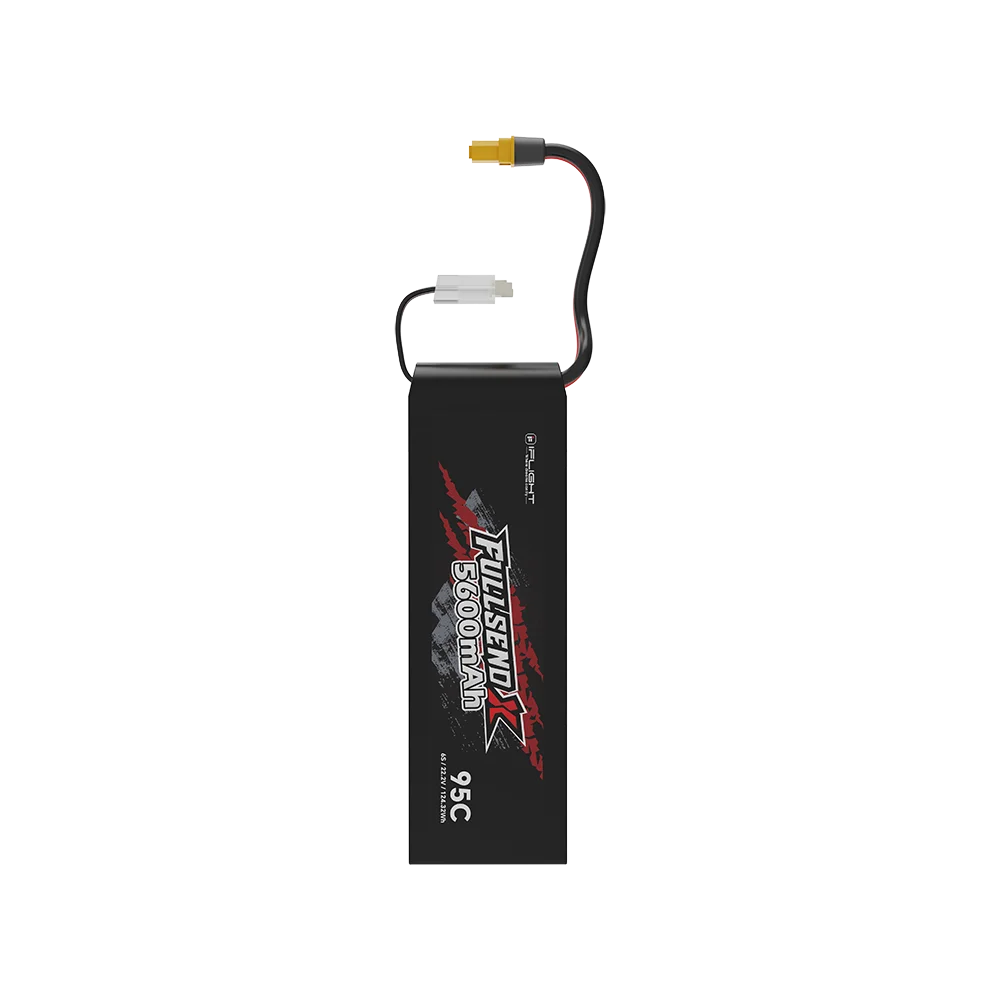 IFlight Fullsend 6S 5600mAh 22.2V 95C batteria LIPO con connettore XT60 / XT90 per parti FPV