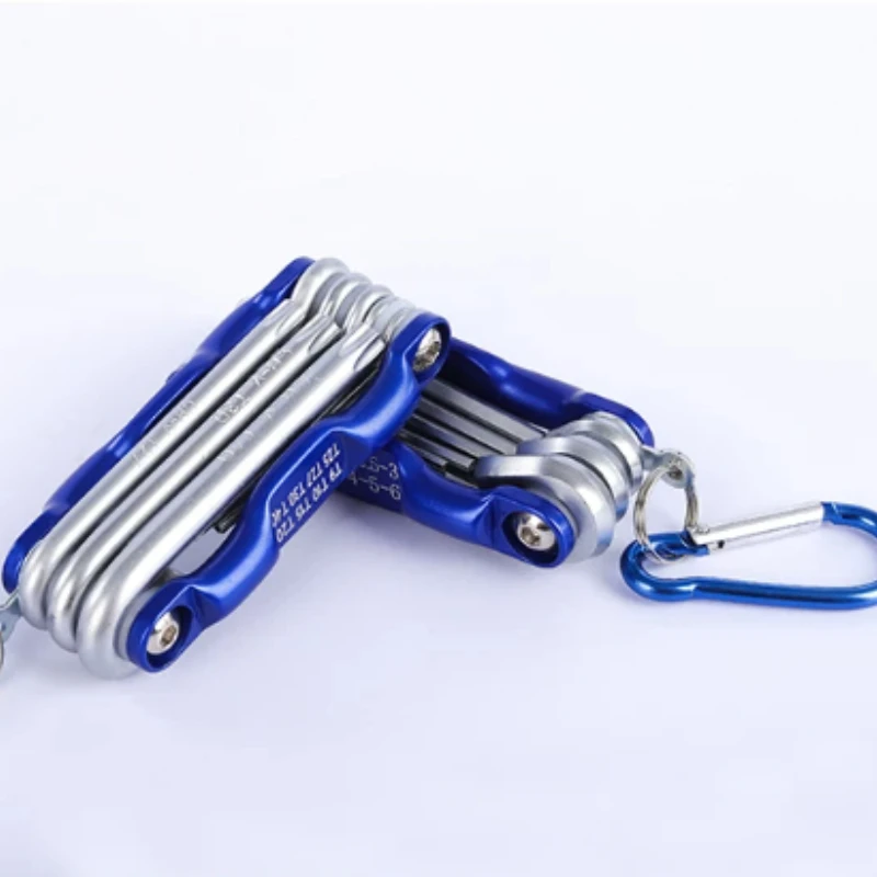 11 in 1 Mountain Bike Portable Socket Multipurpose Wrench Bicycle Multi Tool Screwdriver Motorcycle Bicycle Repair Tools