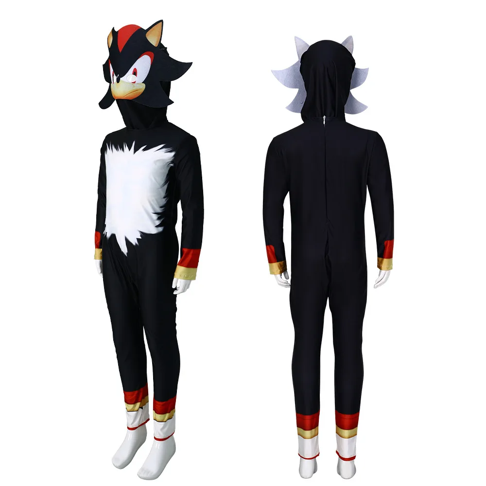 زي تنكري لهالوين على شكل سونيك ذا هيدج هاغ، بدلة ضيقة قطعة واحدة، ملابس مسرحية عرقية للنساء، موضة صيف 2025