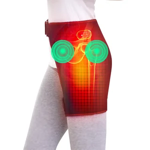 Electric Heated Hip Brace Men Women Arthritis/Thigh/Buttock Electric Heat Pad for Sciatica Nerve Relief Birthday for Mom Wife