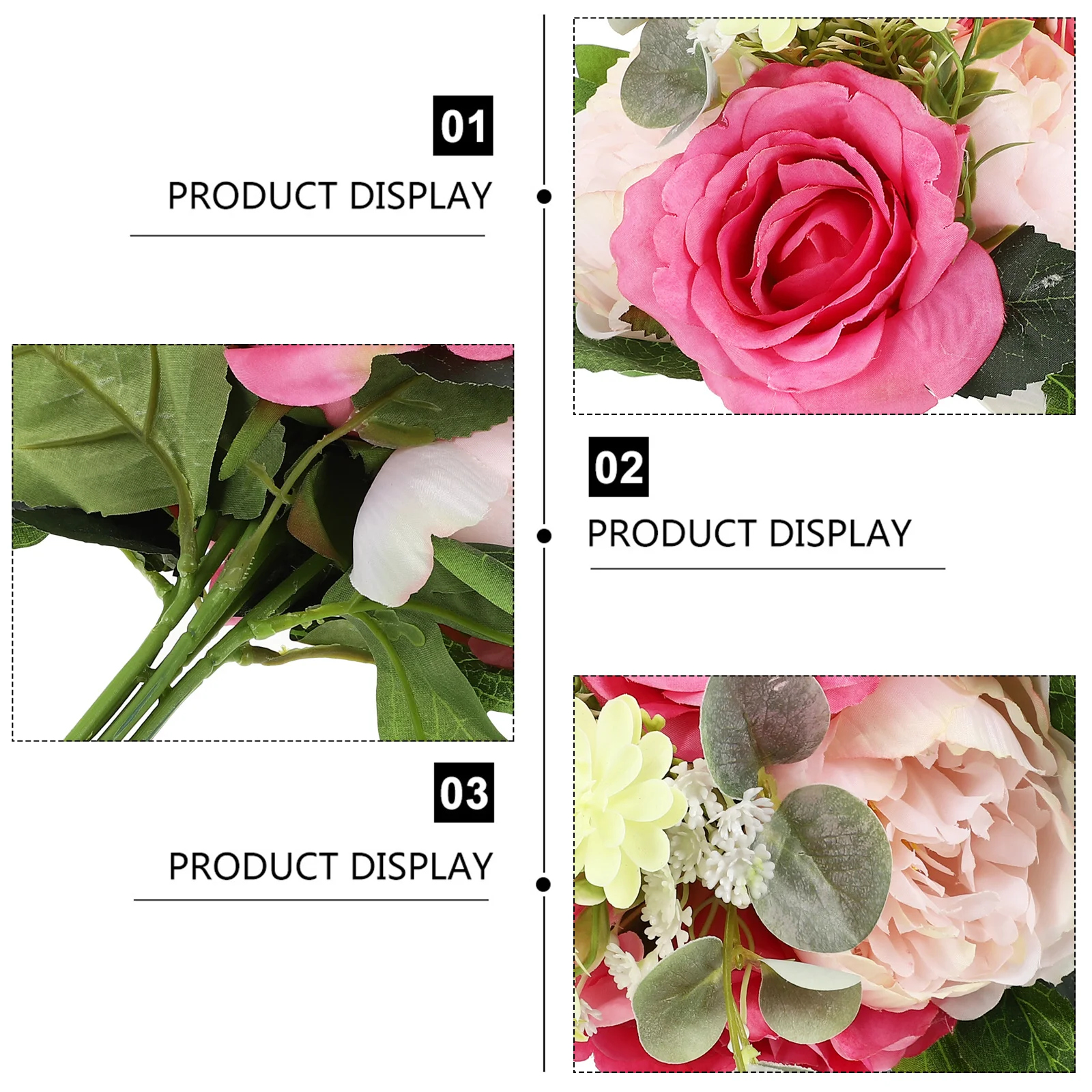 

1 pc Premium Artificial Hydrangea Bouquet Wedding Decoration Simulated Flower For Festival Bridal Household Ornament Imitated