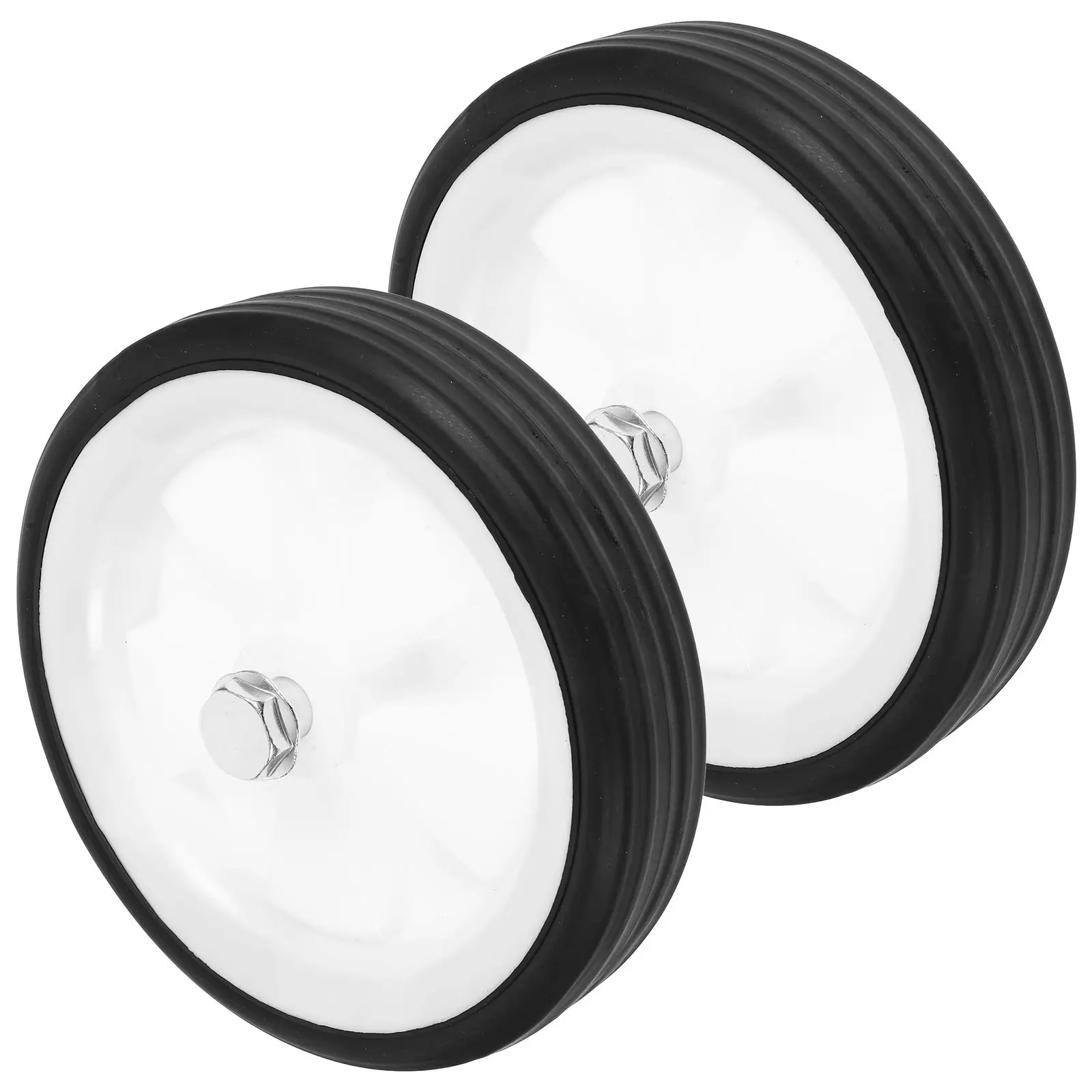 2pcs Air Compressor Replacement Wheels 6 Inch Caster Parts for Compressors Efficient Versatile Practical Mobility
