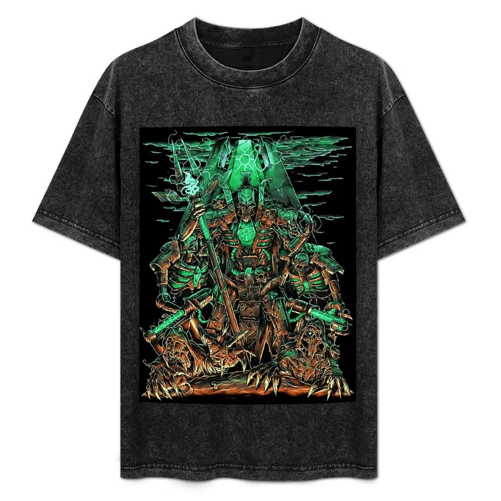 

Rattly Bones Metal Cover T-Shirt Plus Size Gym Sports T-Shirt