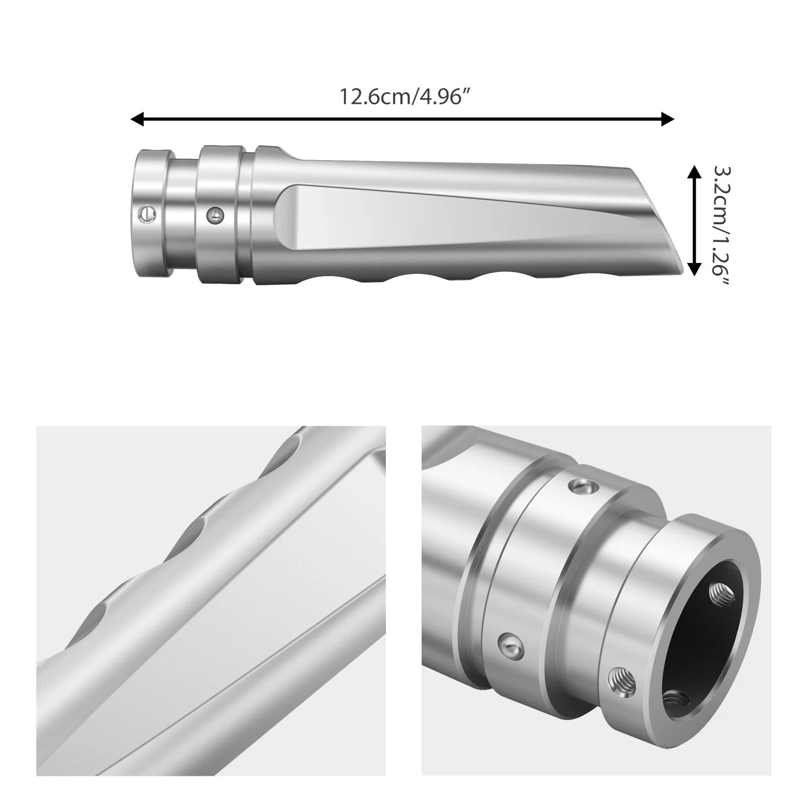 BEVINSEE Aluminum Hand Brake Handle For BMW E46 E36 M3 E39 E60 E61 E34 M5 E87 E81 E82 E65 E66 X3 E83 X6 X5 E53 E70 X6 SAV Z3 Z8 view 5