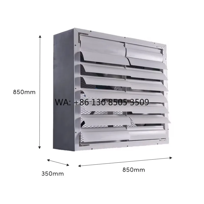 

Solar Wall-Mounted Exhaust Fan Auto-Temperature Control OEM/ODM Customizable Stainless Steel Waterproof Off-Grid Ventilation for