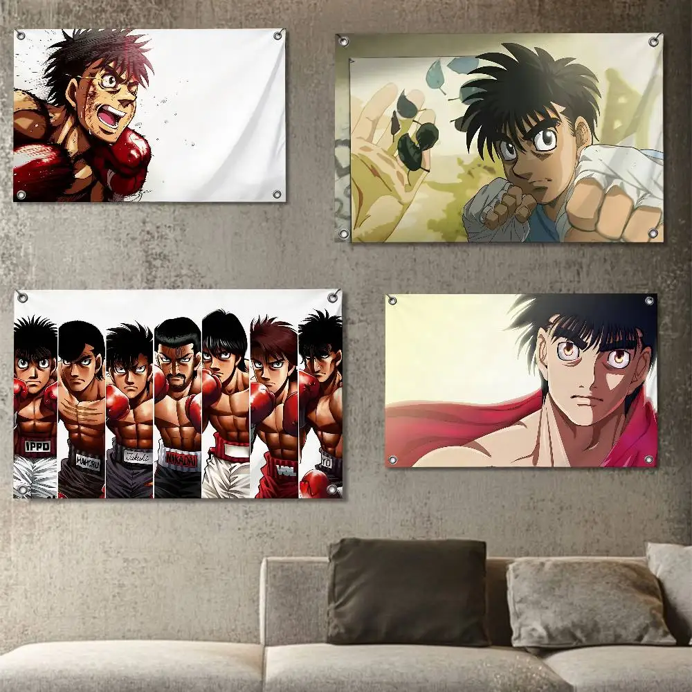 

Makunouchi H-Hajime no Ippo Flags for party living room camping bedroom carnival booth interior decorations