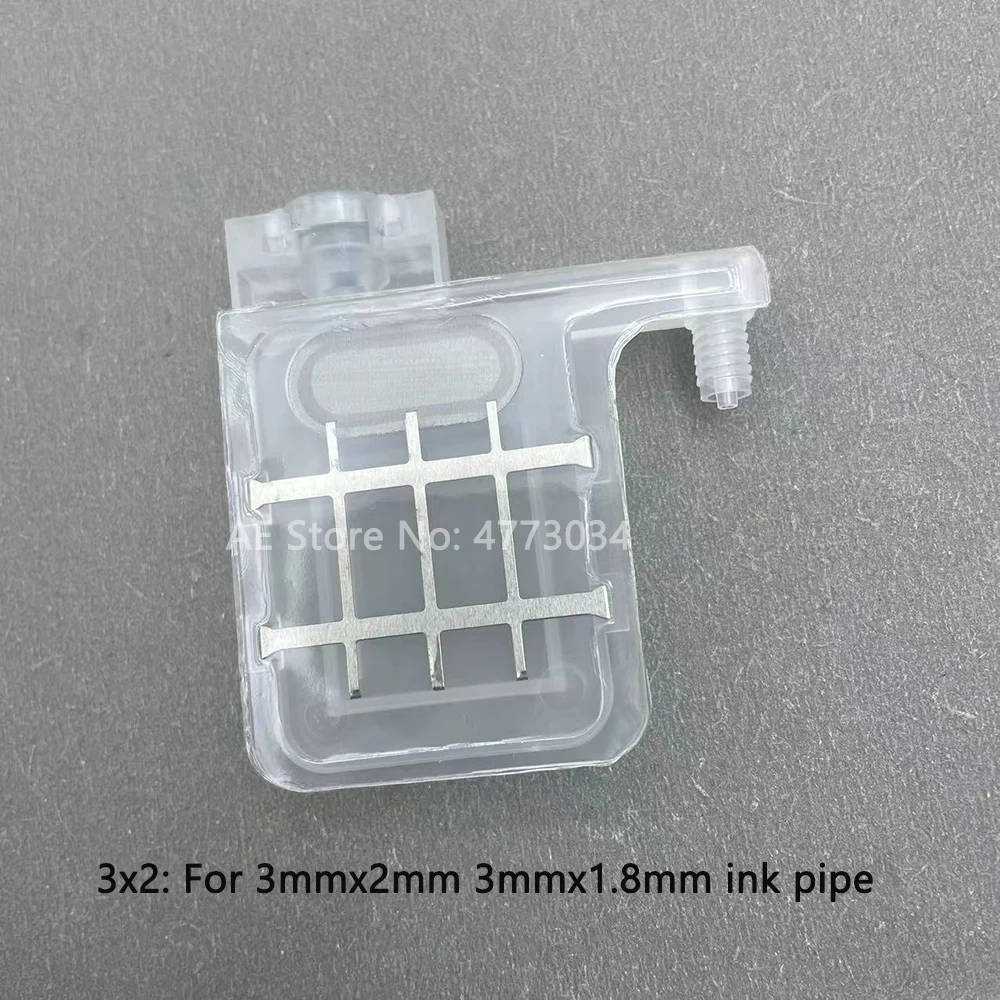 20PCS DX5 Ink Damper Transparent Dumper For Epson DX5 XP600 4720 i3200 5113 Printhead Print head Eco Solvent Printer Plotter