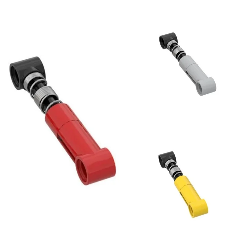 MOC100pcs Puzzle Particle 76537 73129 Shock Absorber Arm Building Blocks Kit 731c04 Hard Spring Bricks Toys Gifts Dropshipping