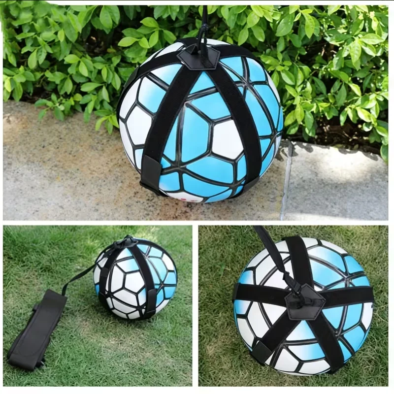Soccer Training Aid Rebound Belt with Ball Pouch, Special Control & Juggling Training Equipment for Adults Teenagers, Adjustable