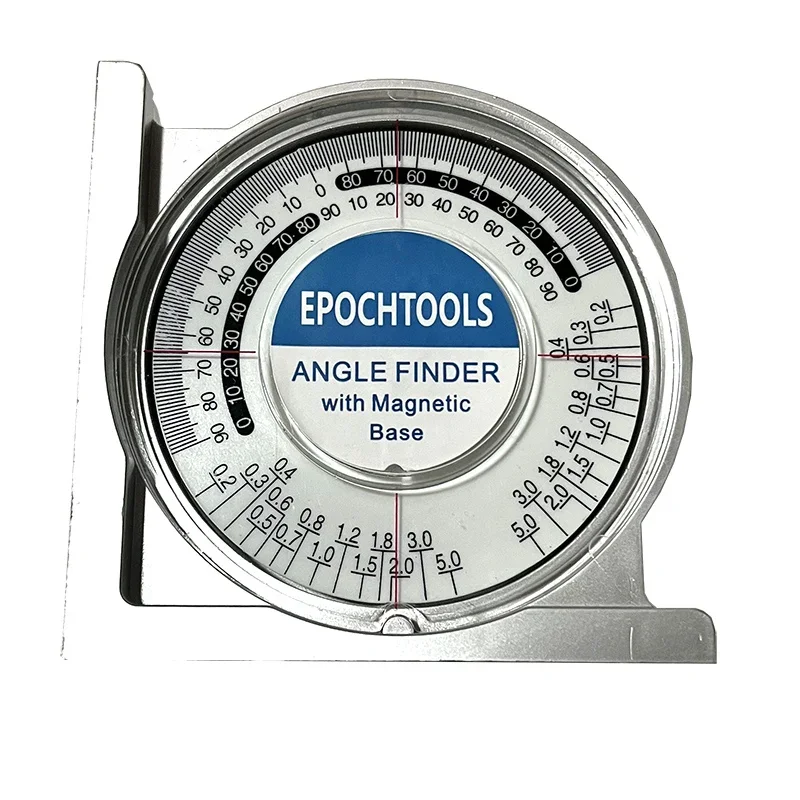 Portable Magnetic Inclinometer Flexible Right-angle Angle Meter Floor Tile Leveling Bricklayer Iron Shelves Construction Tool