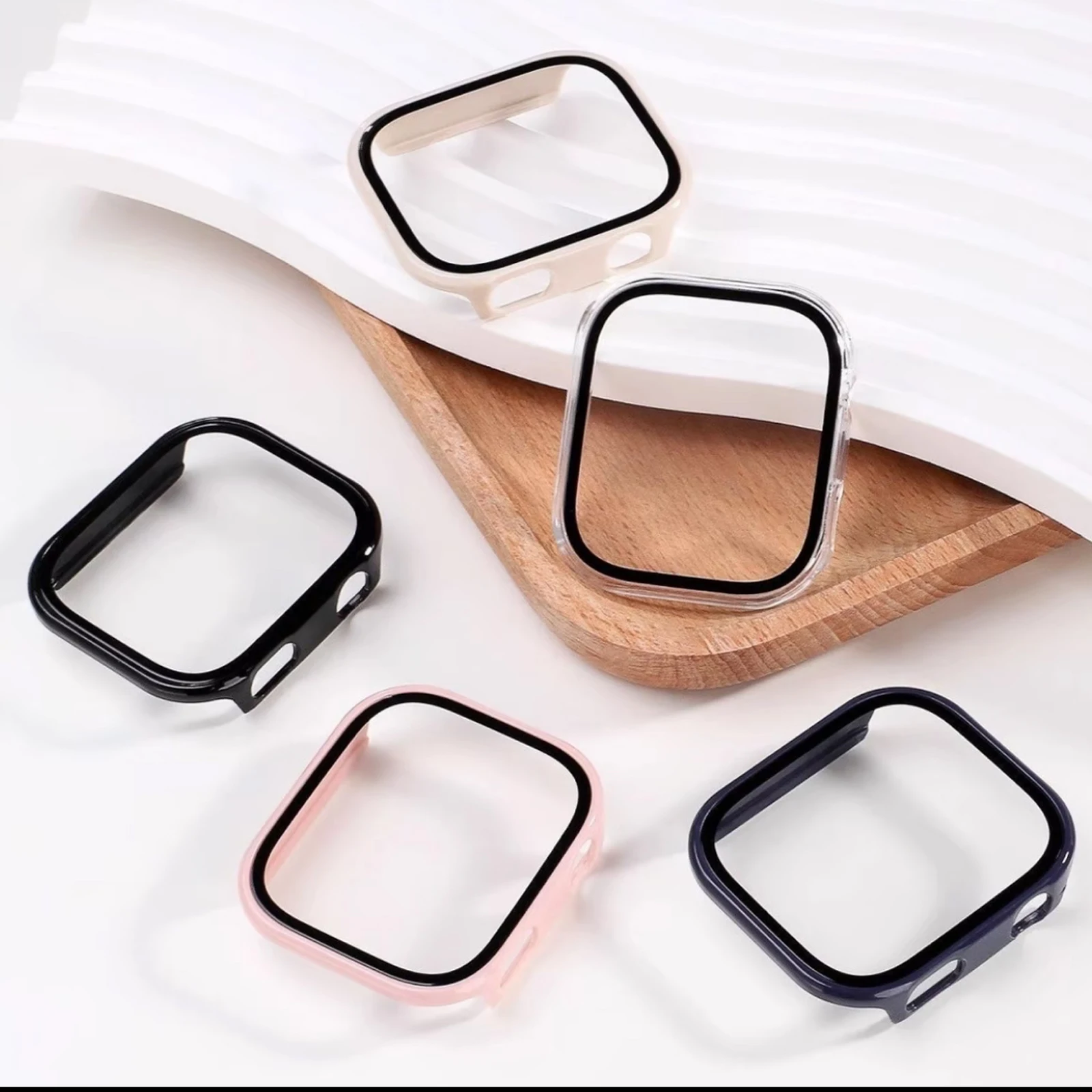 Case Bumper+Glass For Xiaomi Redmi Watch 6 Accessories Screen Protector Tempered Glass Cover For Redmi Watch 6 Protective Case