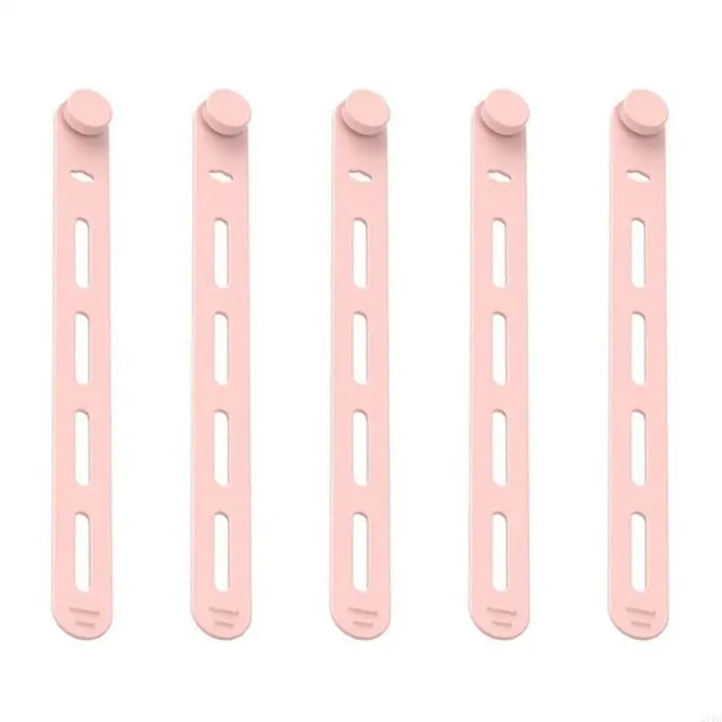 

Reusable Washable Wire Ties Management Adjustable Charging Cable Strap Tie