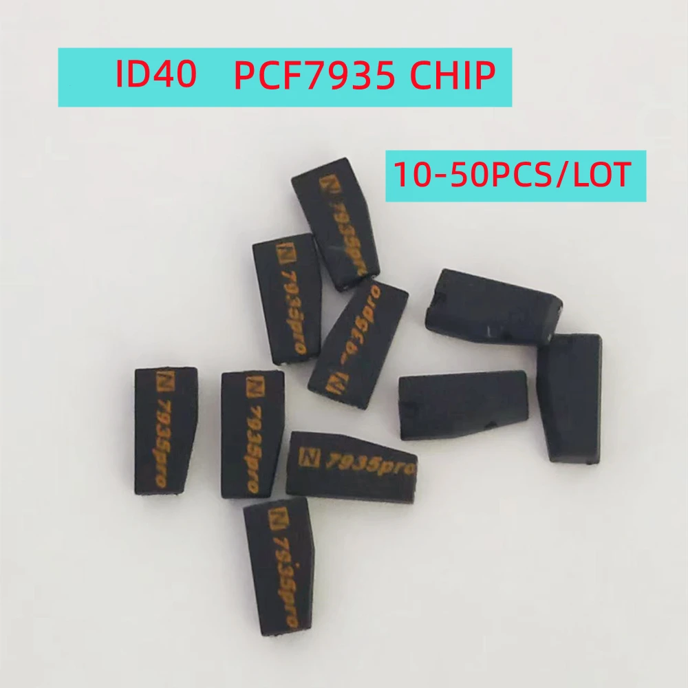 Пустой керамический чип ID40 pcf7935 Используется для поколения ID33/40/41/42/44/45 послепродажный чип PCF7935AA PCF7935AS для BMW Land Rover Ope