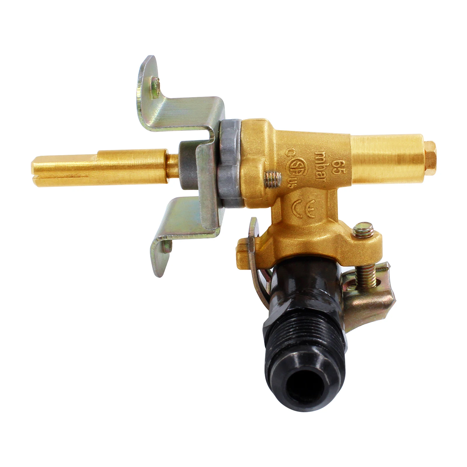 Gas Fire Pit Brass Control Valve Parts with 3/8\