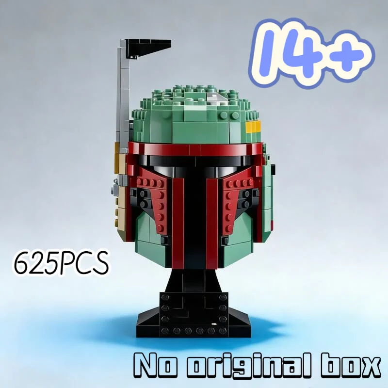 NUEVO 2026, 625 Piezas, Bloques de Construcción para Armar un Casco, Boba DIY Star Plan Space MOC, Compatible con 75277, Juguetes de Bloques de Construcción, Regalos de Navidad para Amigos