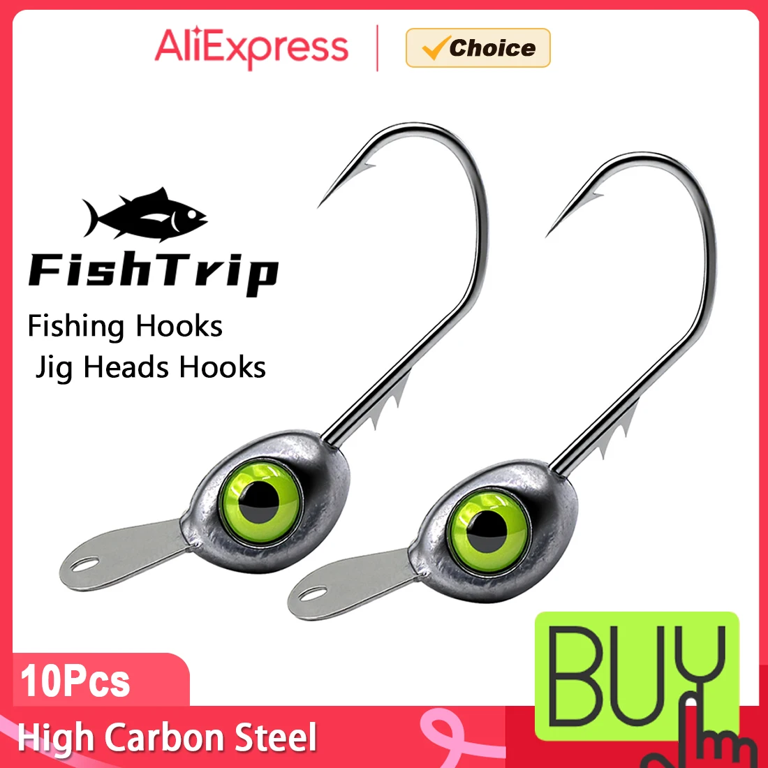 Fishtrip 10Pcs Jig …