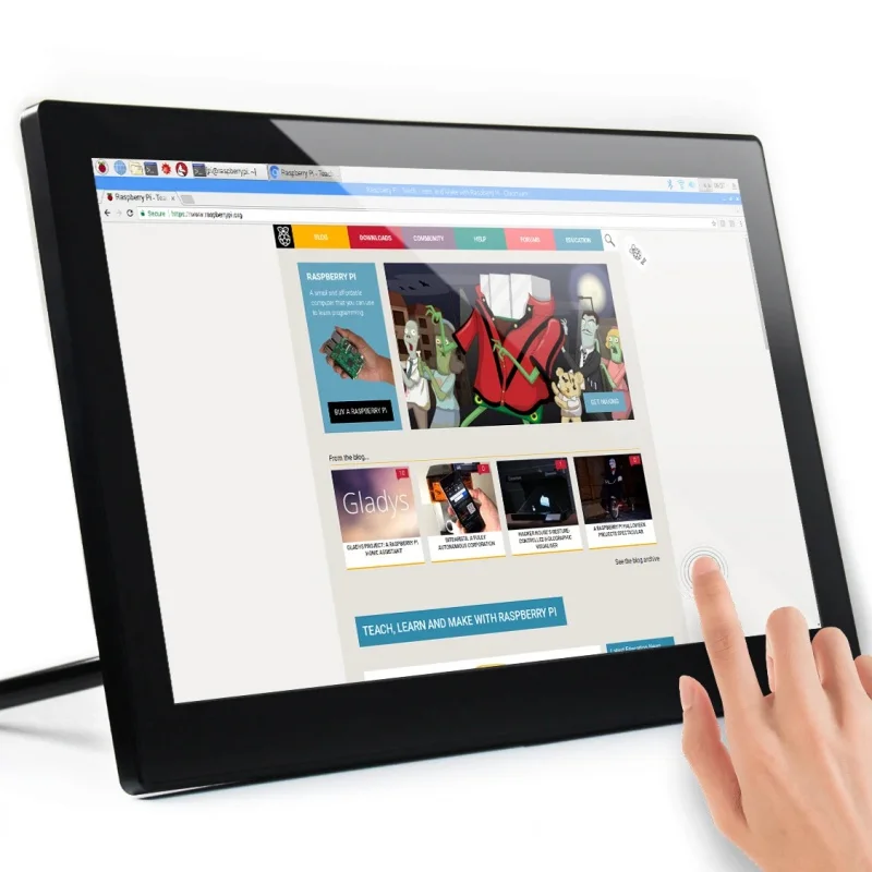 

13.3inch Capacitive Touch Screen LCD, 1920x1080, HDMI, IPS, Various Systems Support