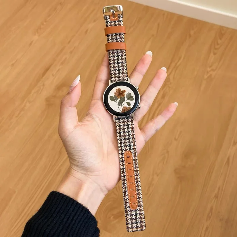 Winter watch band For Samsung Galaxy Watch 7 FE 5 Pro 4 6 classic 44mm 40mm sport bracelet correa Galaxy Watch 7 Strap