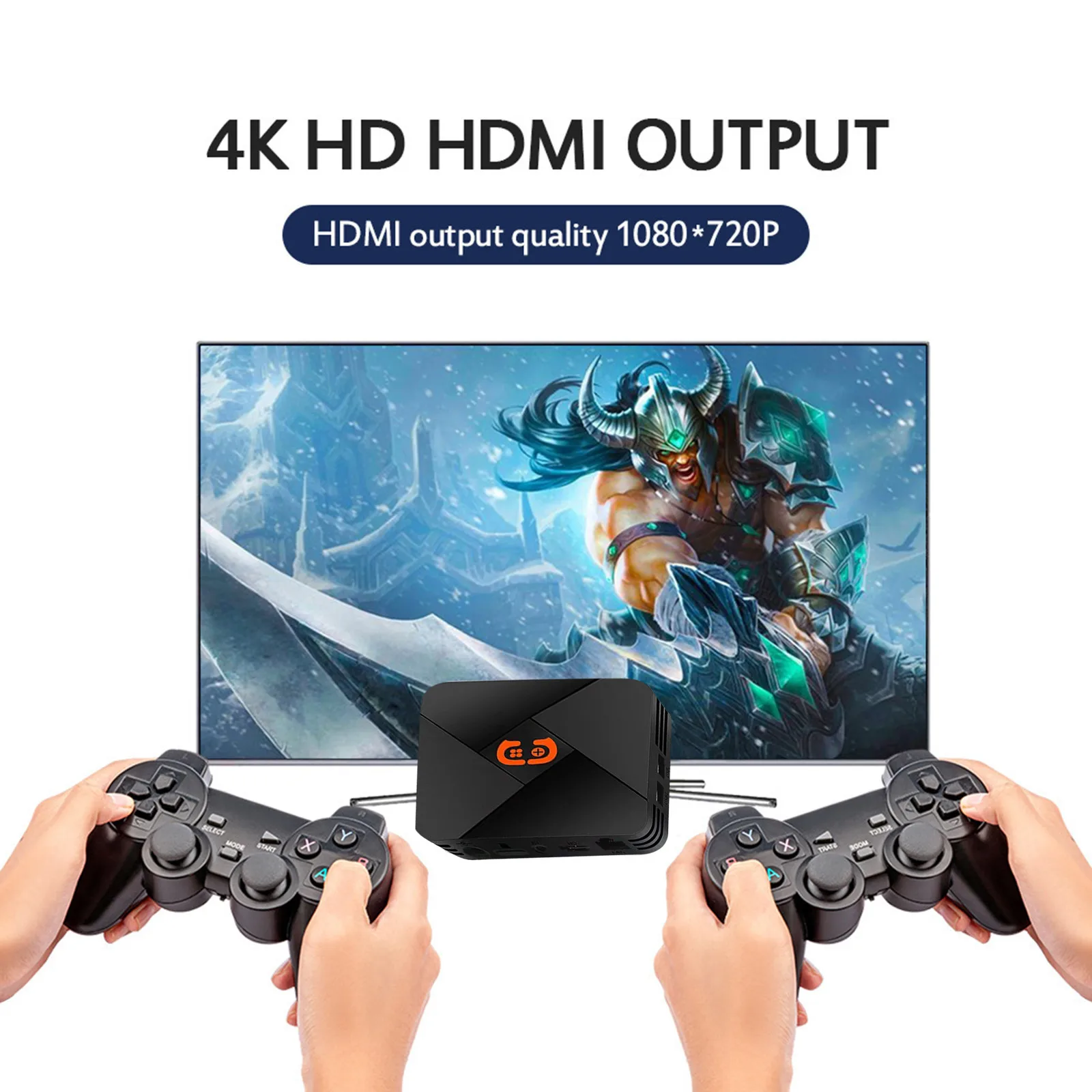 Game Box 5600+ Games Retro TV Box G5 S905X WiFi 4K HD Super Console 30+ Emulator Video Console Game Player For PS1/Naomi/DC