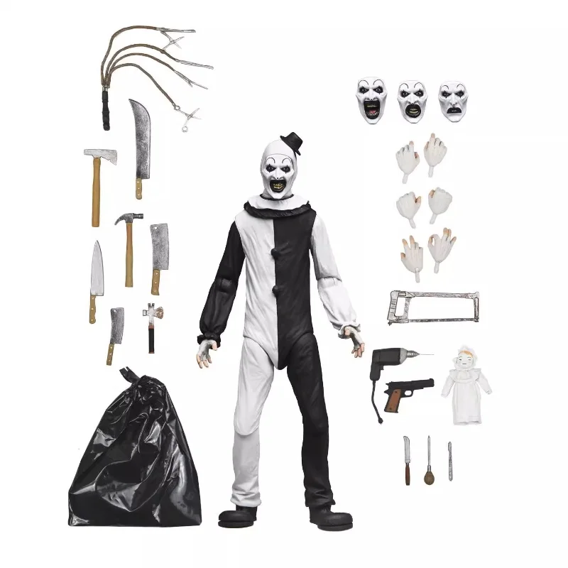 

Новинка в наличии: Фигурка Neca 45251 Дэмиен Леоне из фильма «Ужас» — Ultimate Art The Clown, 7 дюймов.