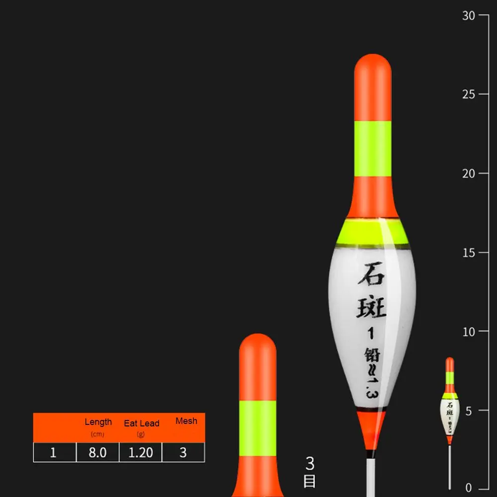 ذيل سميك الصيد يطفو Balsa Flotteur خشب البلسا لافتة للنظر الصيد يطفو المحمولة خشبية عالية الجودة #3