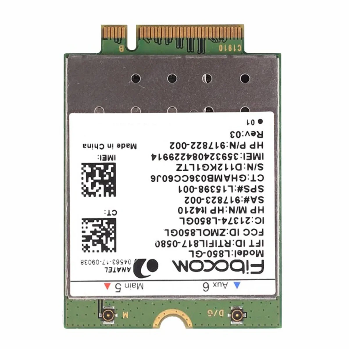 Fibocom dla HP 830 840 735 745 1040 moduł 4G L850-GL LT4210 XMM7360 wielofunkcyjny moduł wygodny