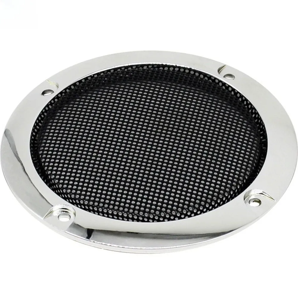 Plastic Frame Speaker Net Cover Metal Grille Black Spray Speaker Grille Cover Cold Rolled Steel Easy Installation