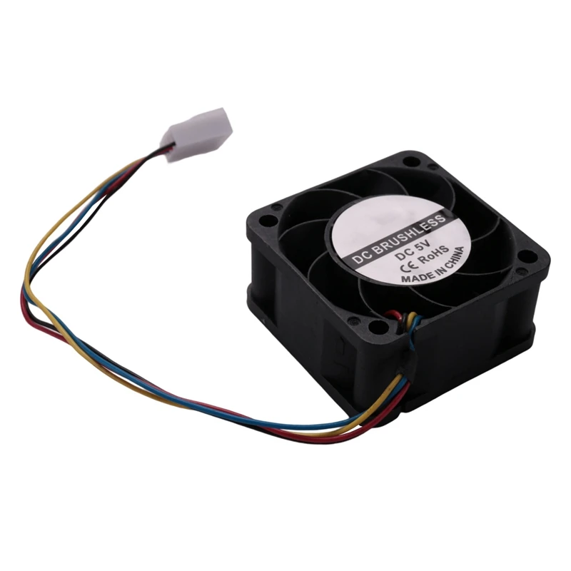 For Jetson Nano Cooling Fan 5V, 4PIN Reverse-Proof,PWM Speed Adjustment, Strong Cooling Air