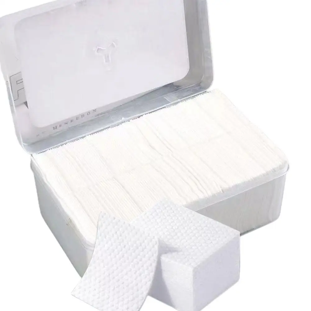 450/600 แต่งหน้าผ้าฝ้ายผ้าเช็ดทําความสะอาด Soft Remover Pads กระดาษทําความสะอาดผิวหน้าเช็ดเครื่องสําอางค์กระเป๋าเครื่องสําอางผ้าฝ้าย