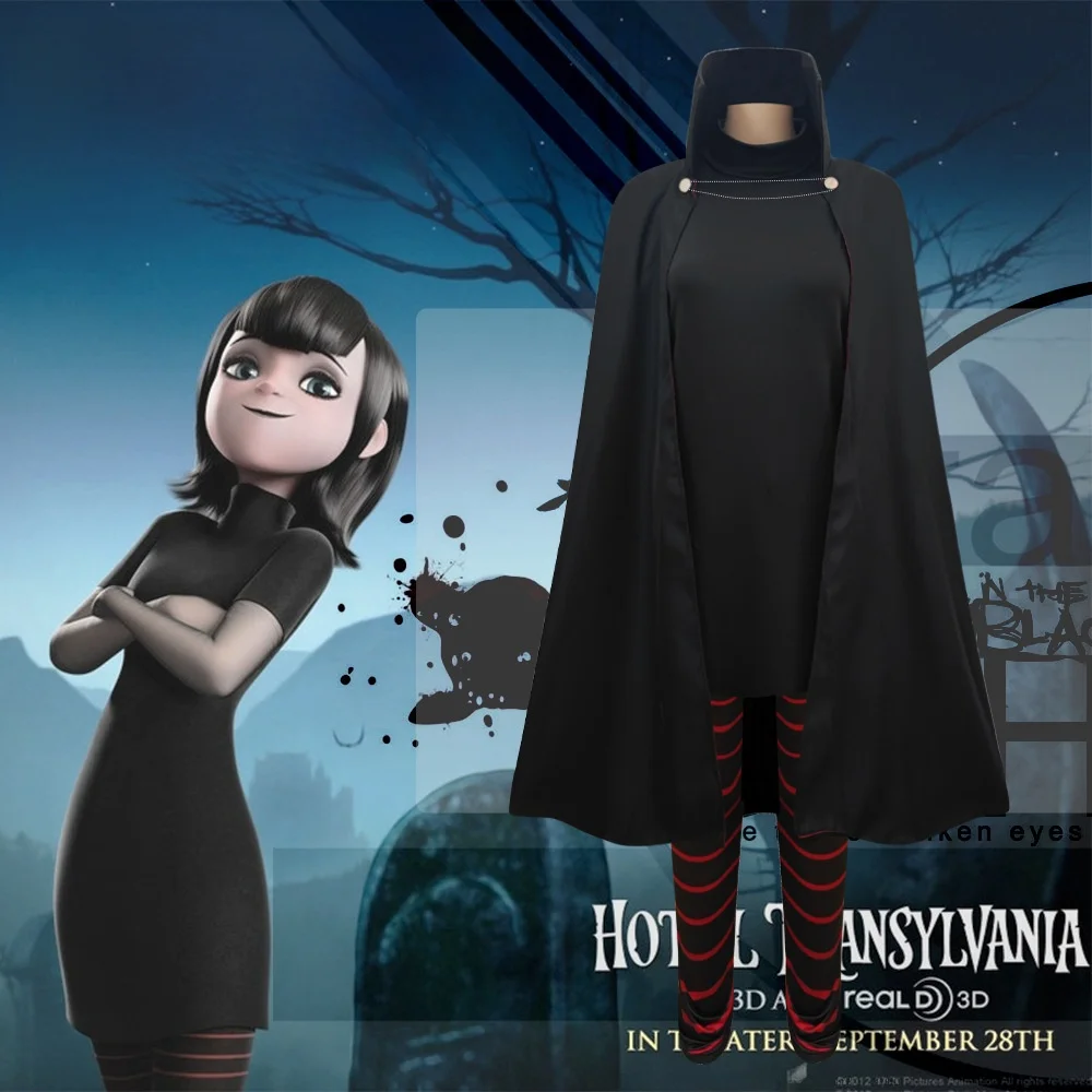 Hotel Transylvania 4 Costume Cosplay Vestito da performance sul palco da donna Monster High Merissa Fancy Dr loween Par Theme