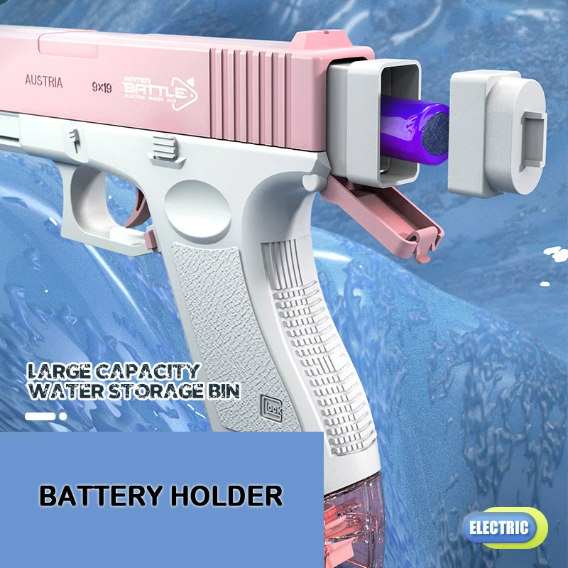 New arrival electric water gun toy for outdoor play sand   high pressure water gun for ault and kids