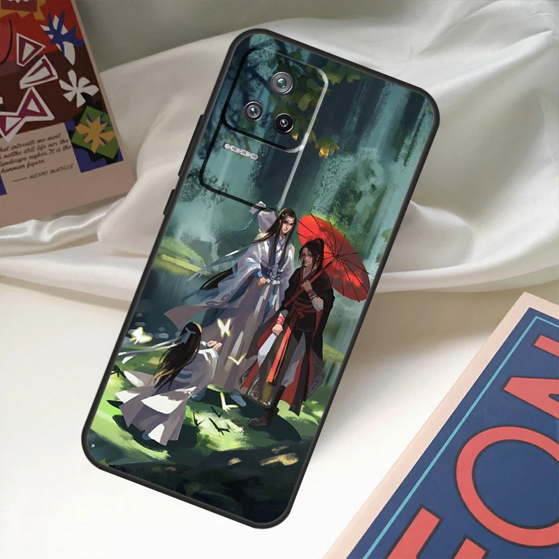 Anime Mo Dao Zu Shi Funda For POCO M6 Pro X3 X4 X5 X6 M5s F3 F5 Xiaomi 13T Pro 12T 11T 12 13 Lite 14 Ultra Case