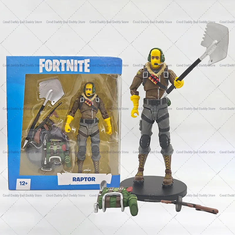 เกม Fortnite อะนิเมะ Action Figure Fortnite Black Knight 7 นิ้วค่าเฉลี่ยตุ๊กตา Battle Royale รุ่น Fortress Night เครื่องประดับของเล่น