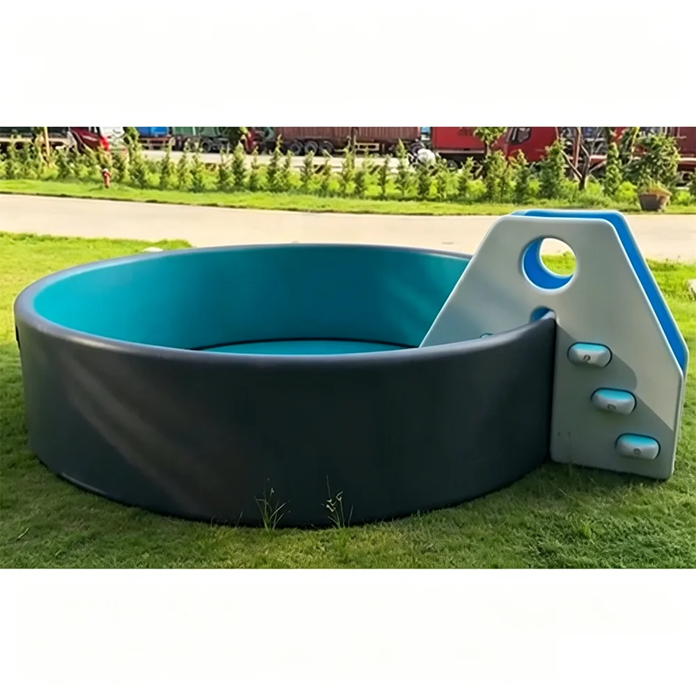 Customized pool ladder inflatable pool ladder soft water steps portable home pool