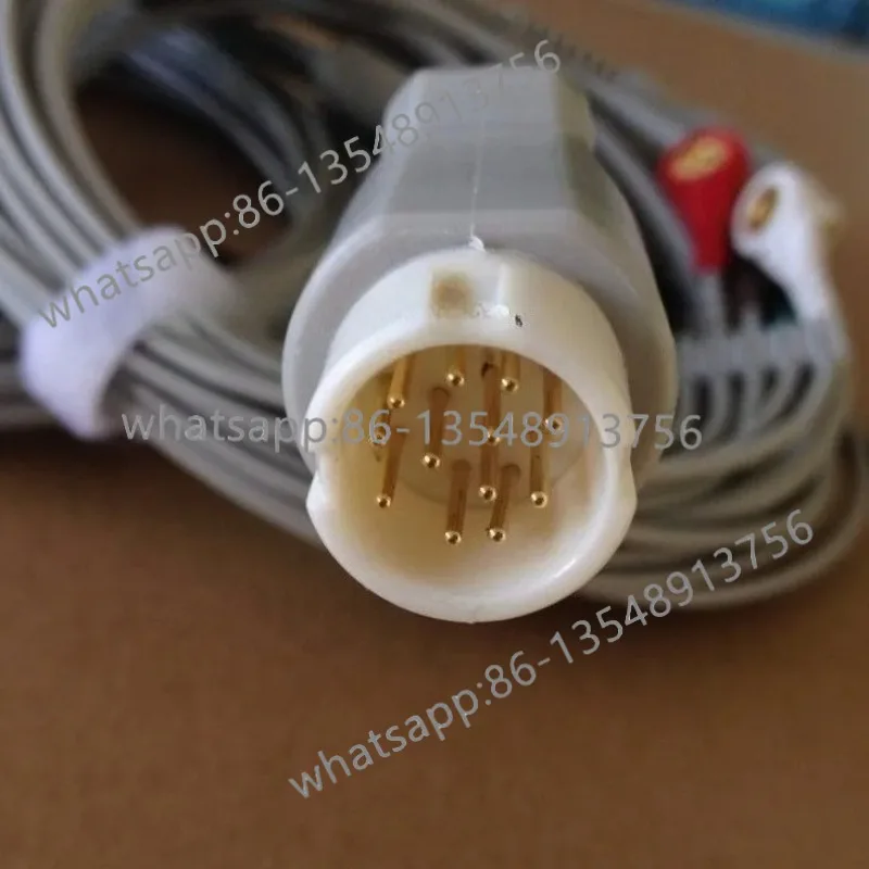 

Совместимый монитор VM6 MP20 MP50G60 G50 GS10 ЭКГ, проводной, трехпроводной, пятиходовой, прямые продажи с завода