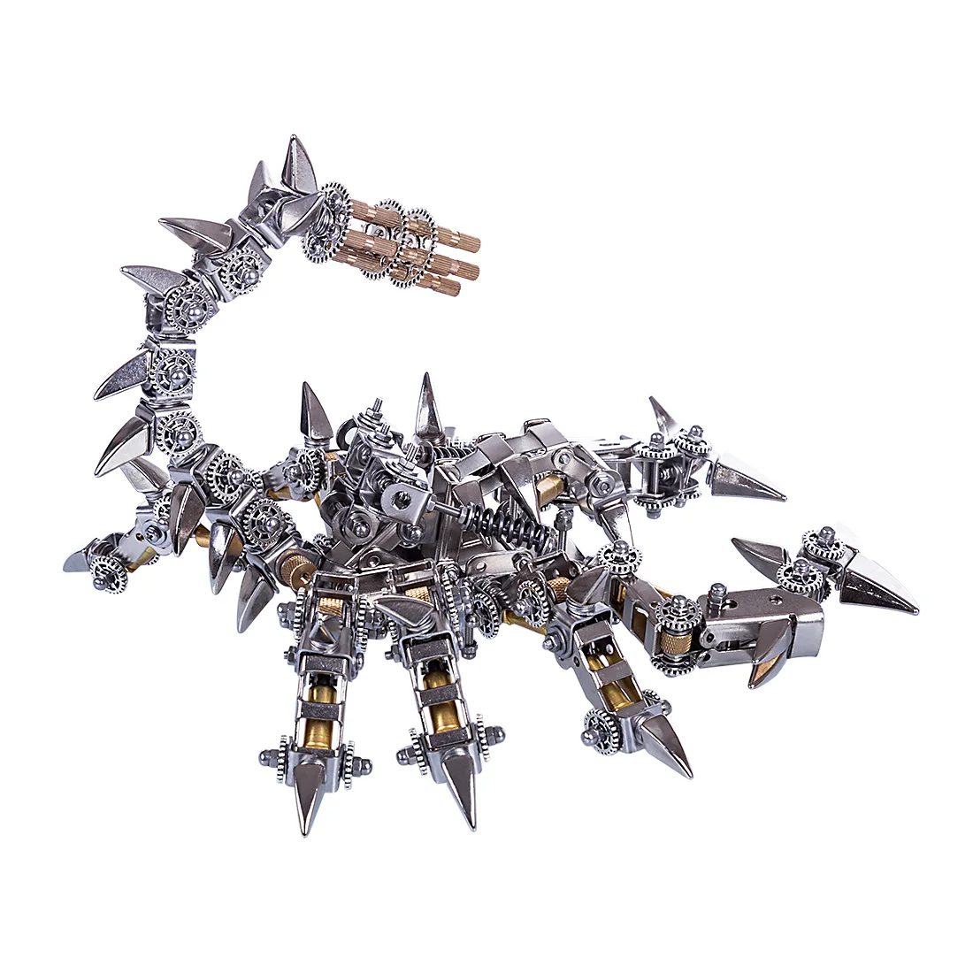 3D Metal War Scorpion Model DIY Mechanical Mantis Insect Assembly Kit Animals Puzzles toys for Children kids gifts