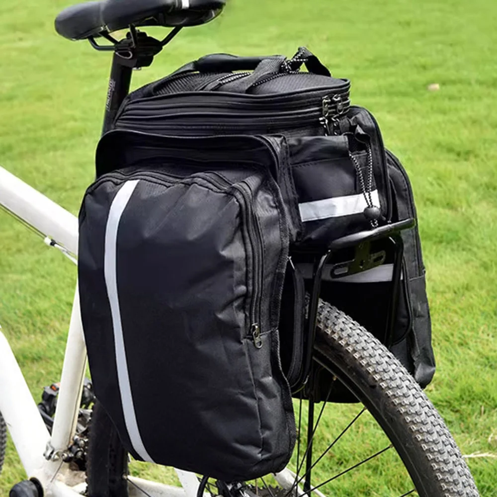 Bicycle Bags Mountain Bike Tail Cycling Bag Riding Back Seat Tube Bag Pouch Frame Holder Bicycle Accessories Cargo Carrier Bags