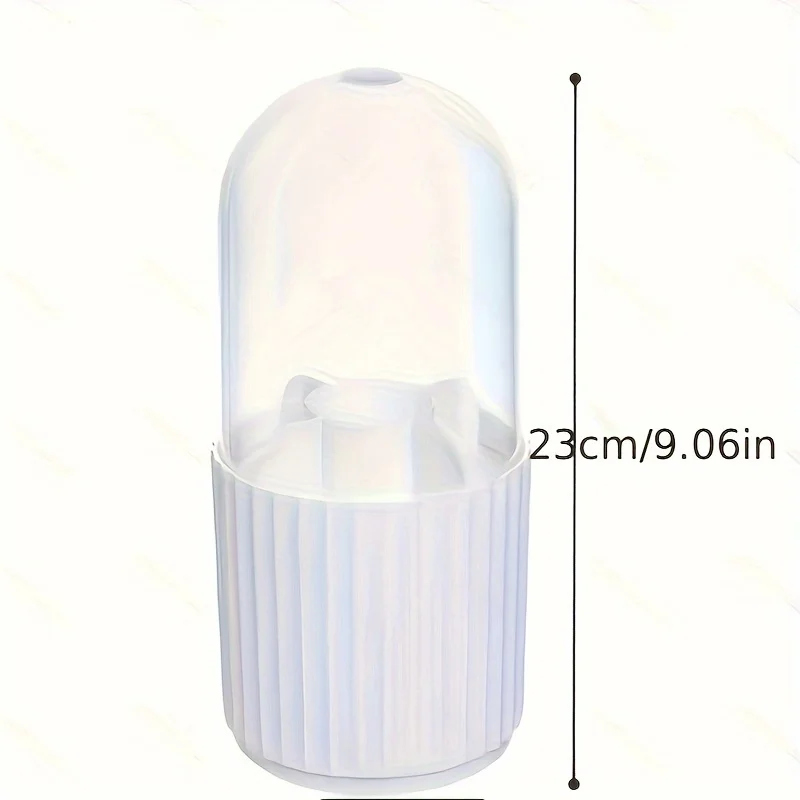 1 قطعة فرشاة للمكياج تخزين اسطوانة الدورية الغبار سطح المكتب أحمر الشفاه فرشاة لمساحيق التجميل دلو منضدة الزينة تخزين الرف مستحضرات التجميل