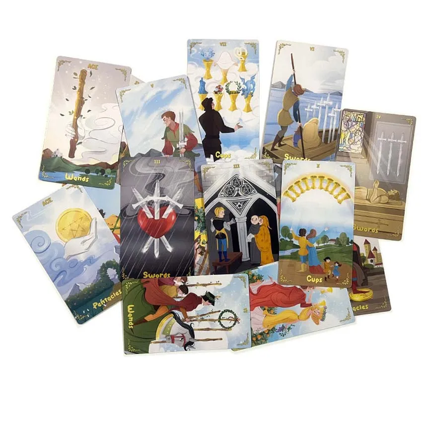 12x7 Desney Tarot Deck Card Games