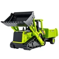 Dump truck green