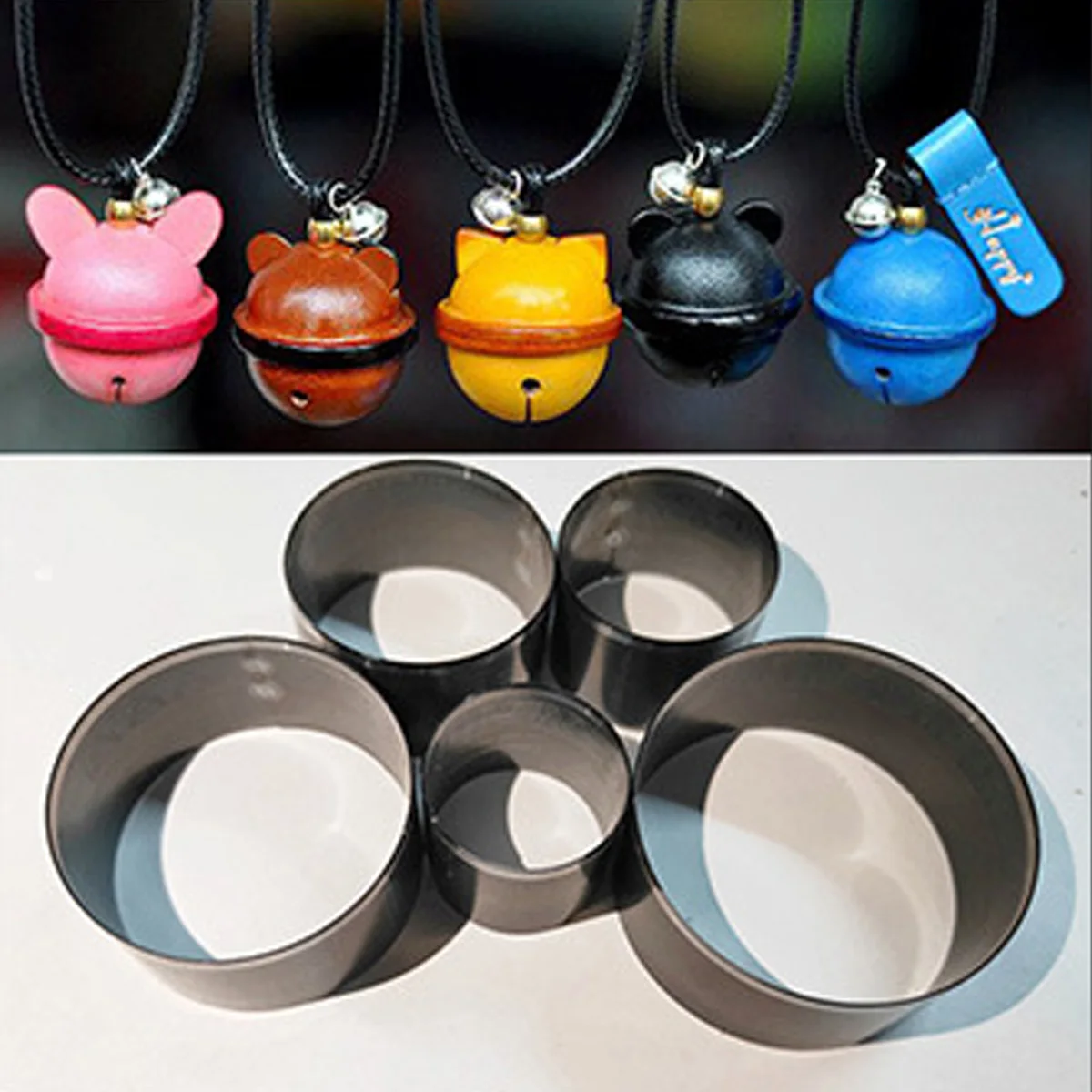

7Pcs Hole Hollow Punch Craft Tool Metal Punch Cutter Sturdy Punching Tool for Belt Phone Accessories