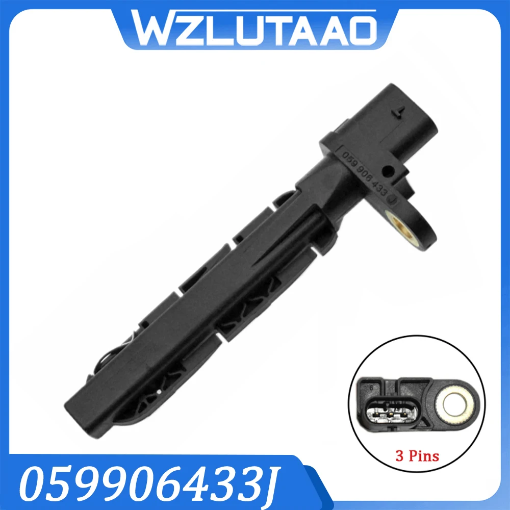 059906433J Engine Speed Sensor 059906433K 059906433F 059906433E For VW Touareg Audi A4 A5 A6 A7 A8 Q5 3.0L 2010-2020