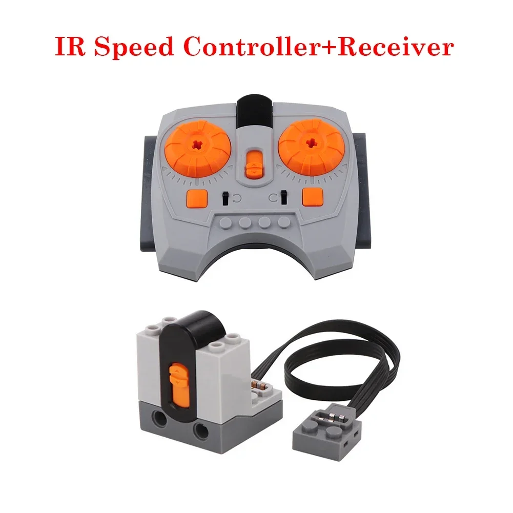 Technische MOC-Leistungsfunktionen, Servoteile, Zug, Buggy, M-Motor, 8883, modifizierte IR-Fernbedienung, Gruppensätze, Lithium-Batterie-Box 9686